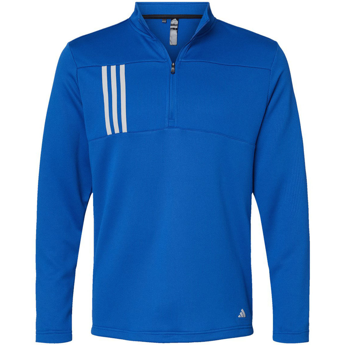 3-Stripes Textured 1/4 Zip Pullover – Golf Team Products