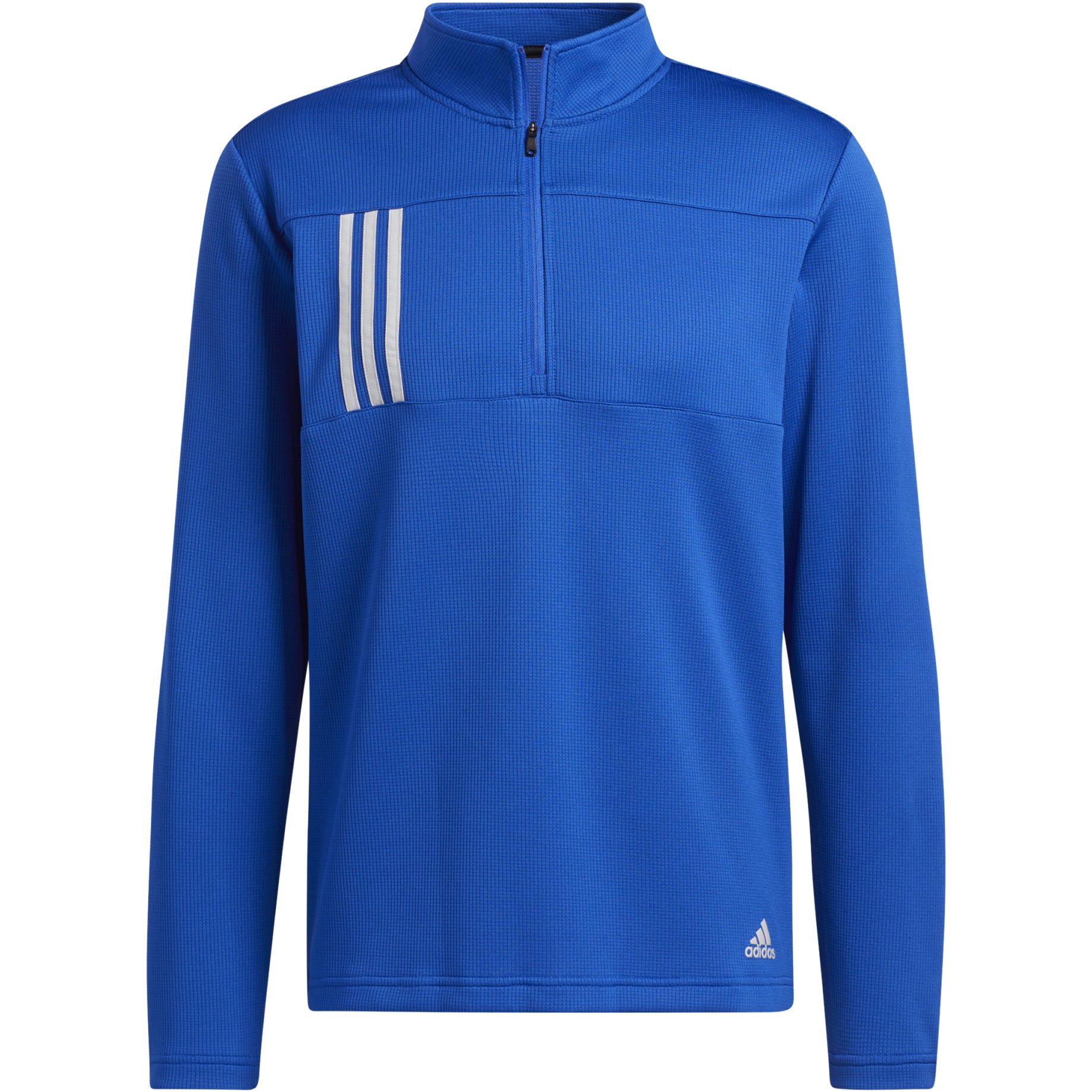 3-Stripes Textured 1/4 Zip Pullover