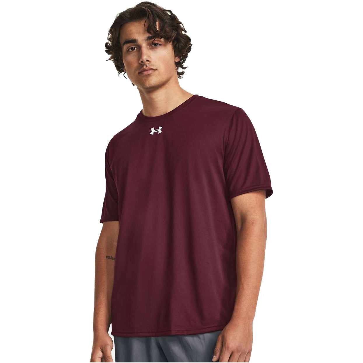 Maroon/White