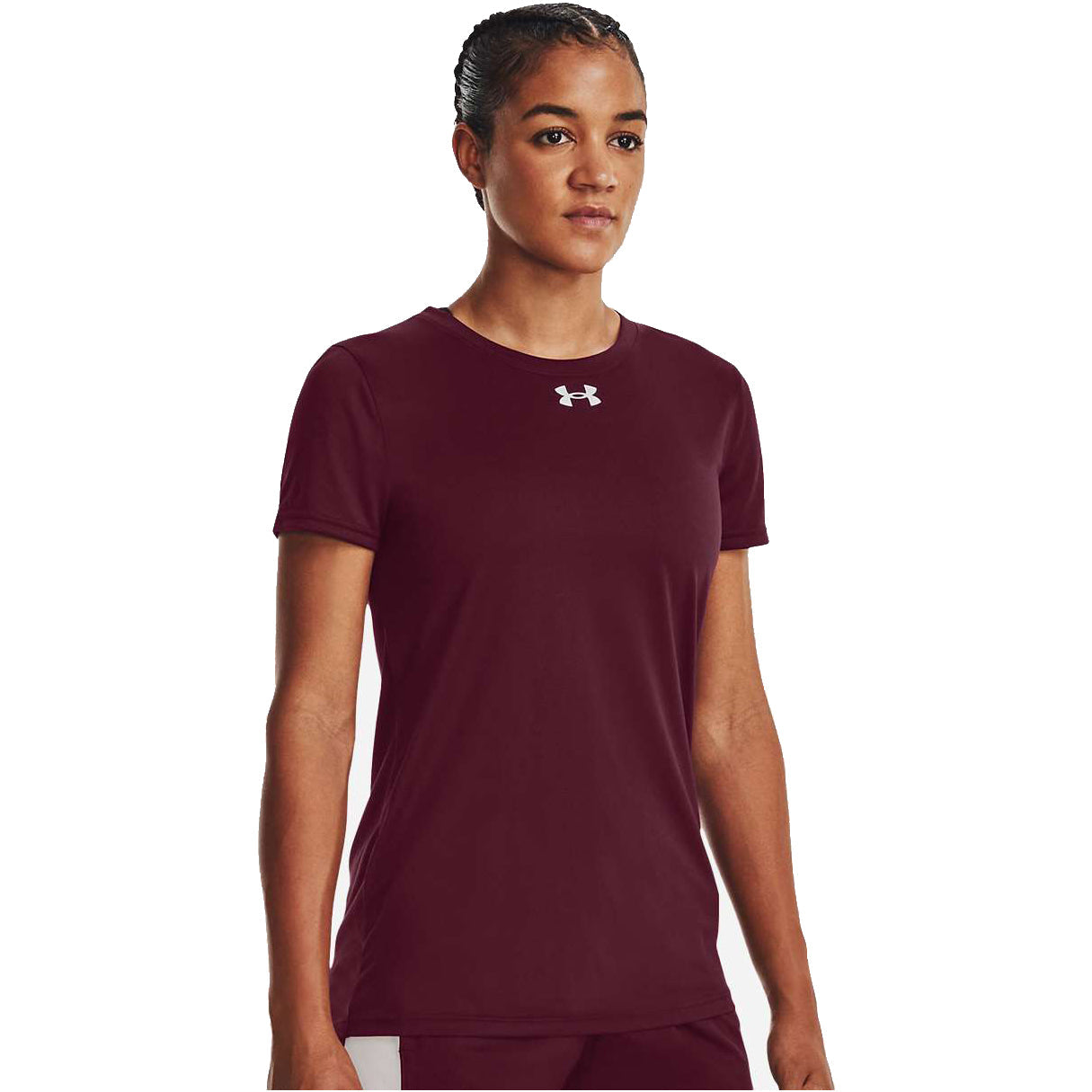 Maroon/White