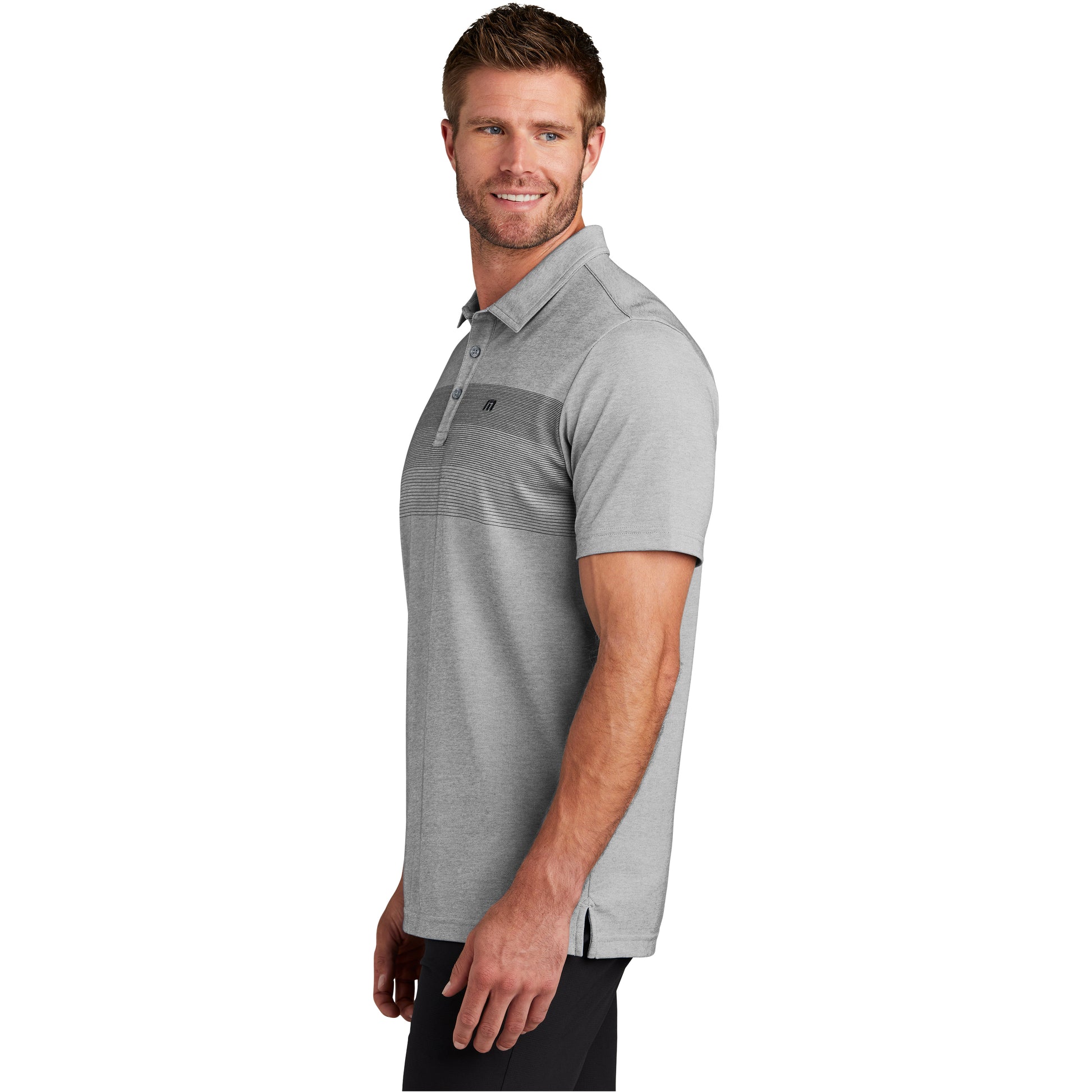 TravisMathew Coastal Chest Stripe Polo – Golf Team Products