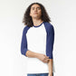 White/Heather Indigo