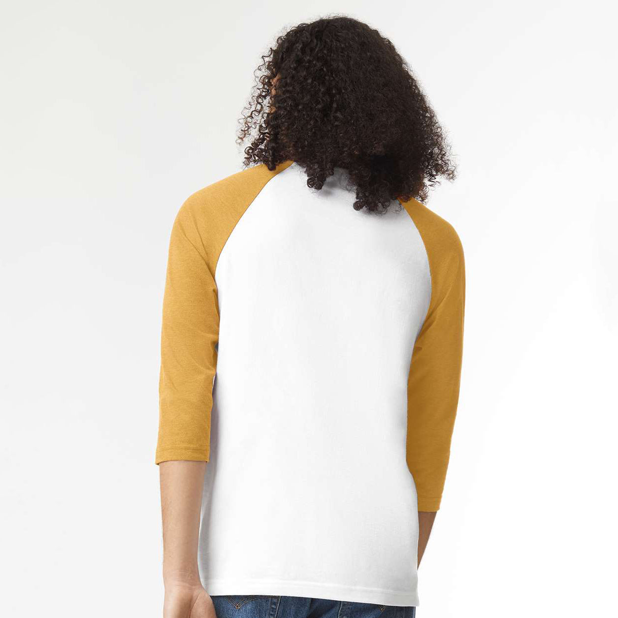White/Heather Mustard