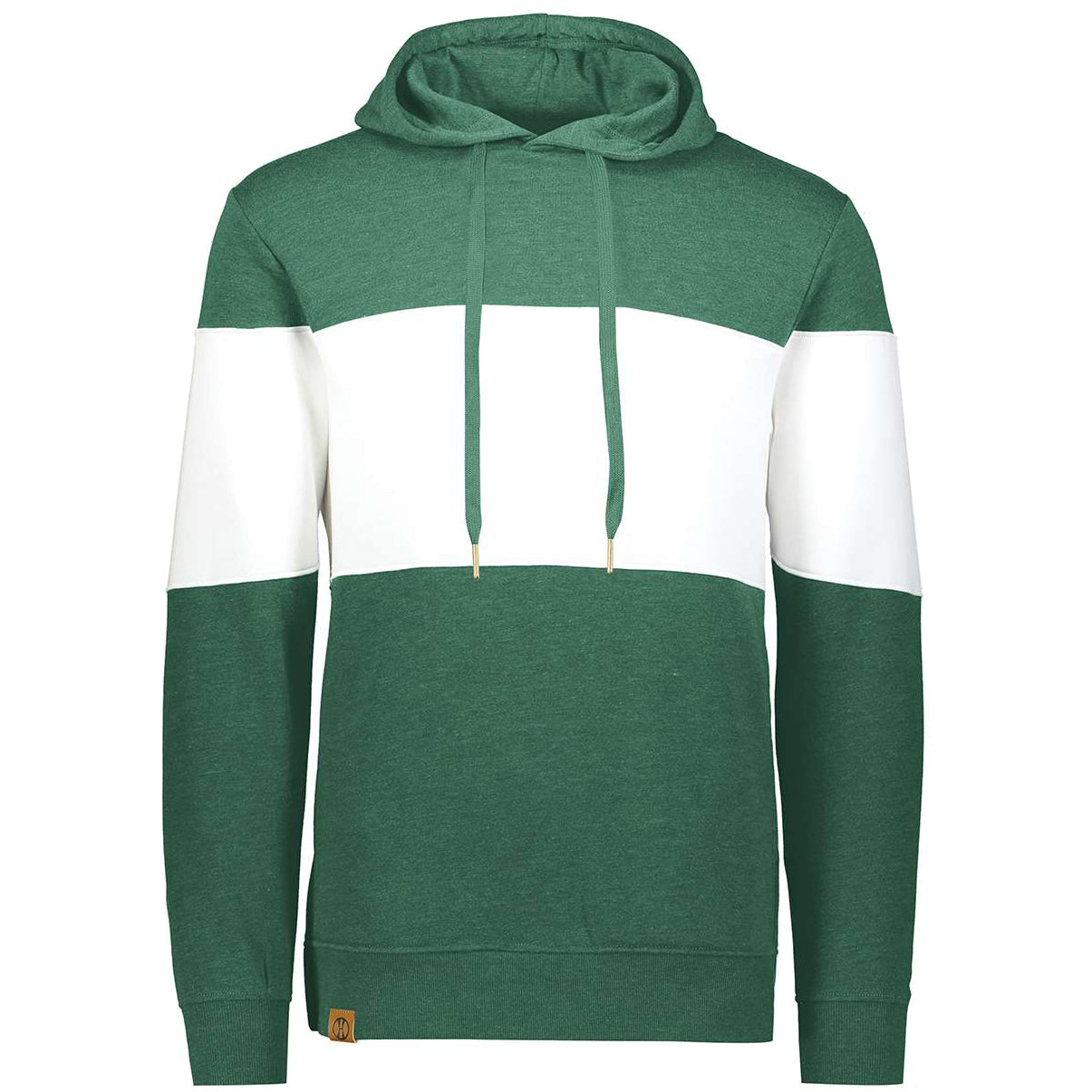 Dark Green Heather/White