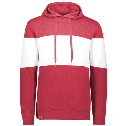 Scarlet Heather/White