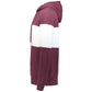 Maroon Heather/White