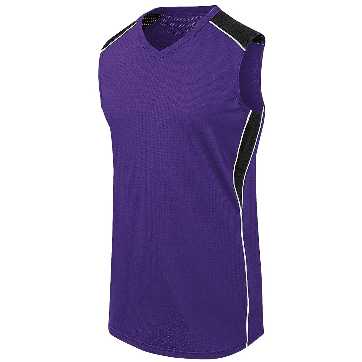 Purple/Black/White