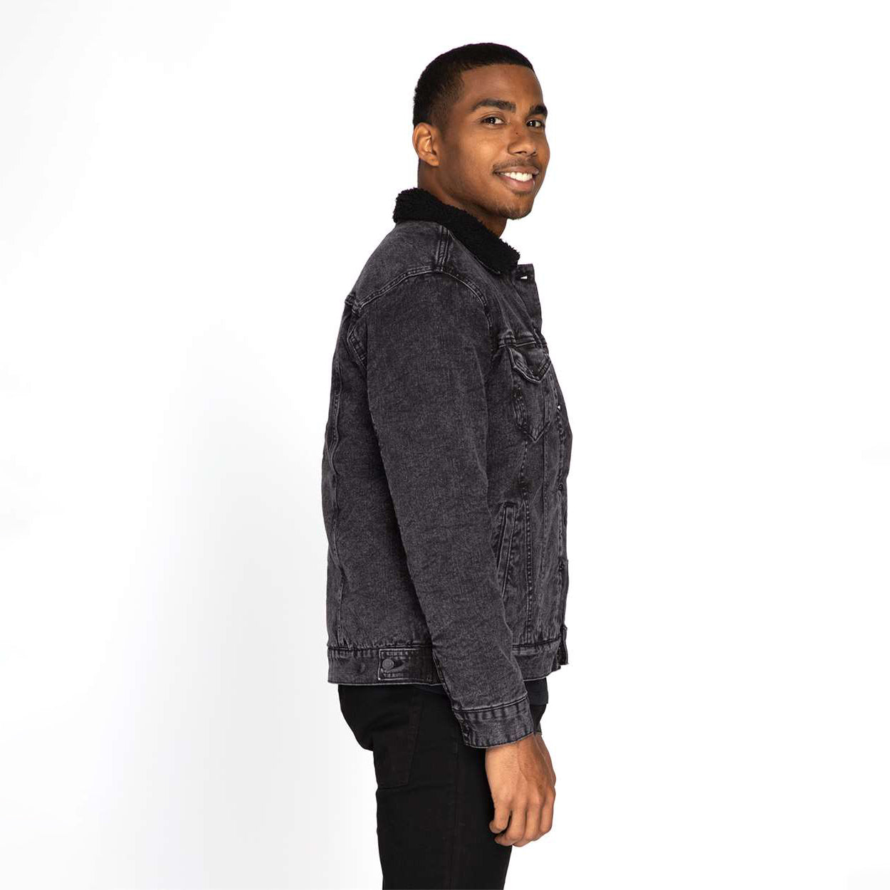 Black Denim/Black