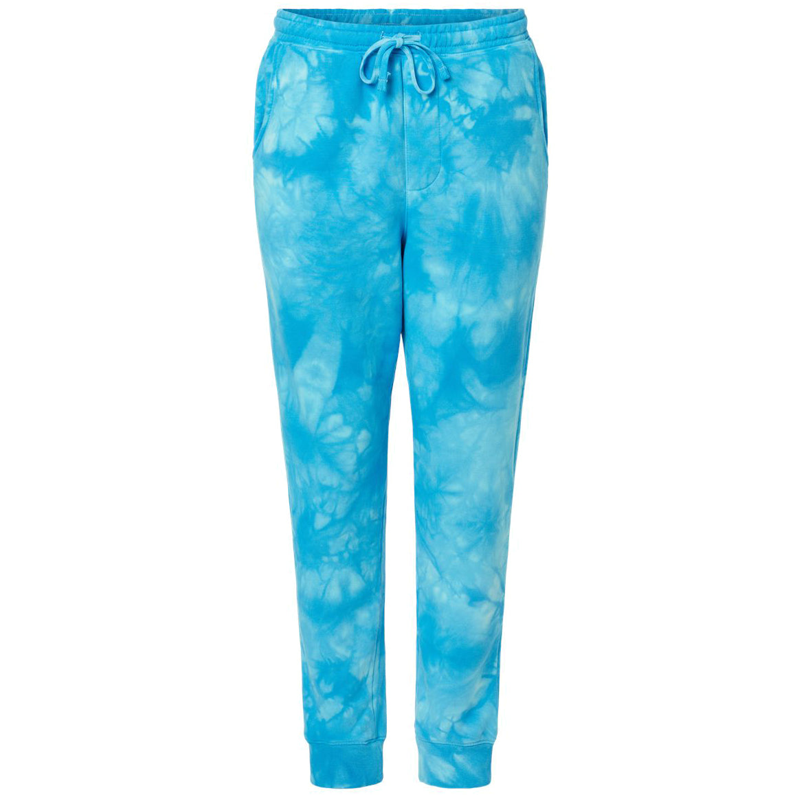 Tie Dye Aqua Blue