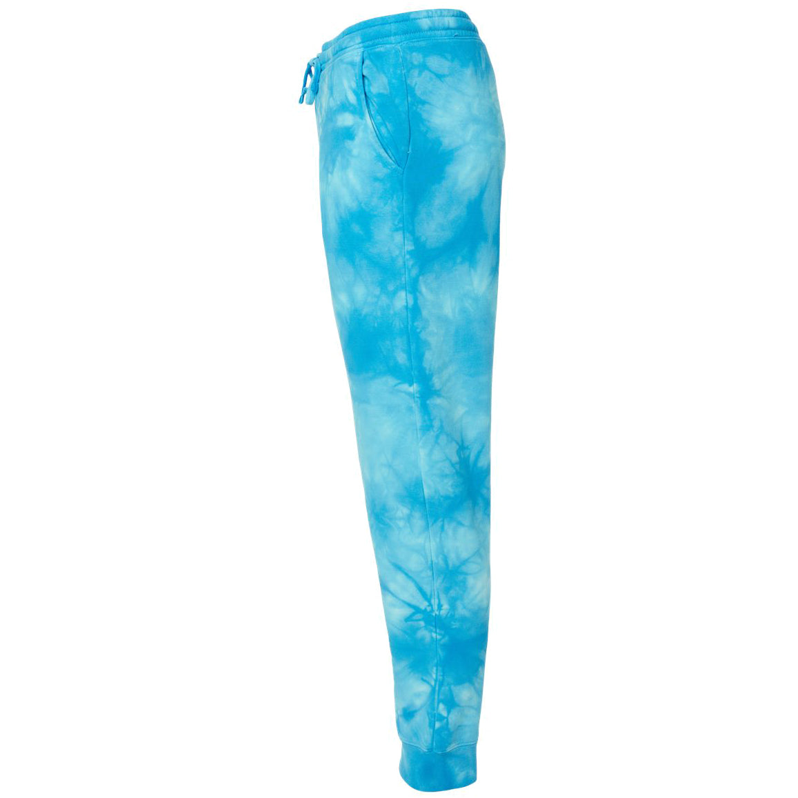 Tie Dye Aqua Blue