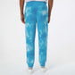 Tie Dye Aqua Blue