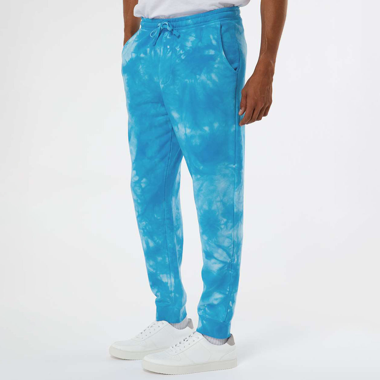 Tie Dye Aqua Blue