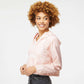 Blush/White Zipper