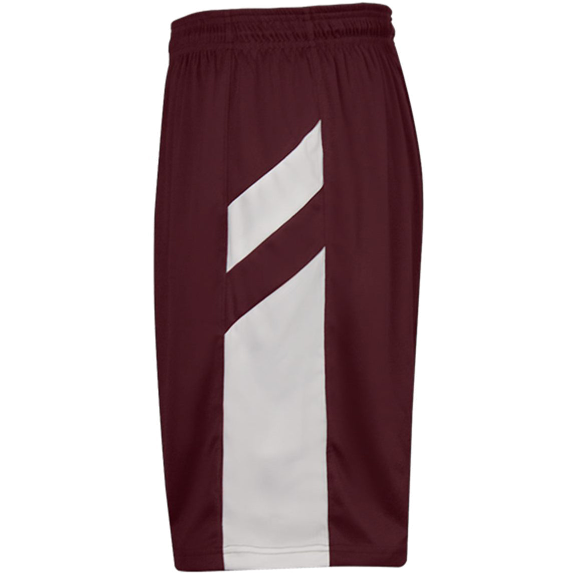 Maroon/White