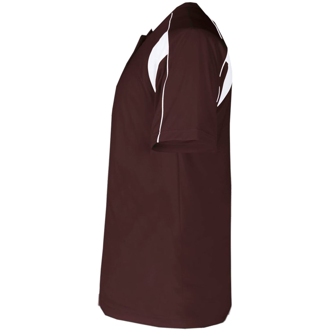 Maroon/White