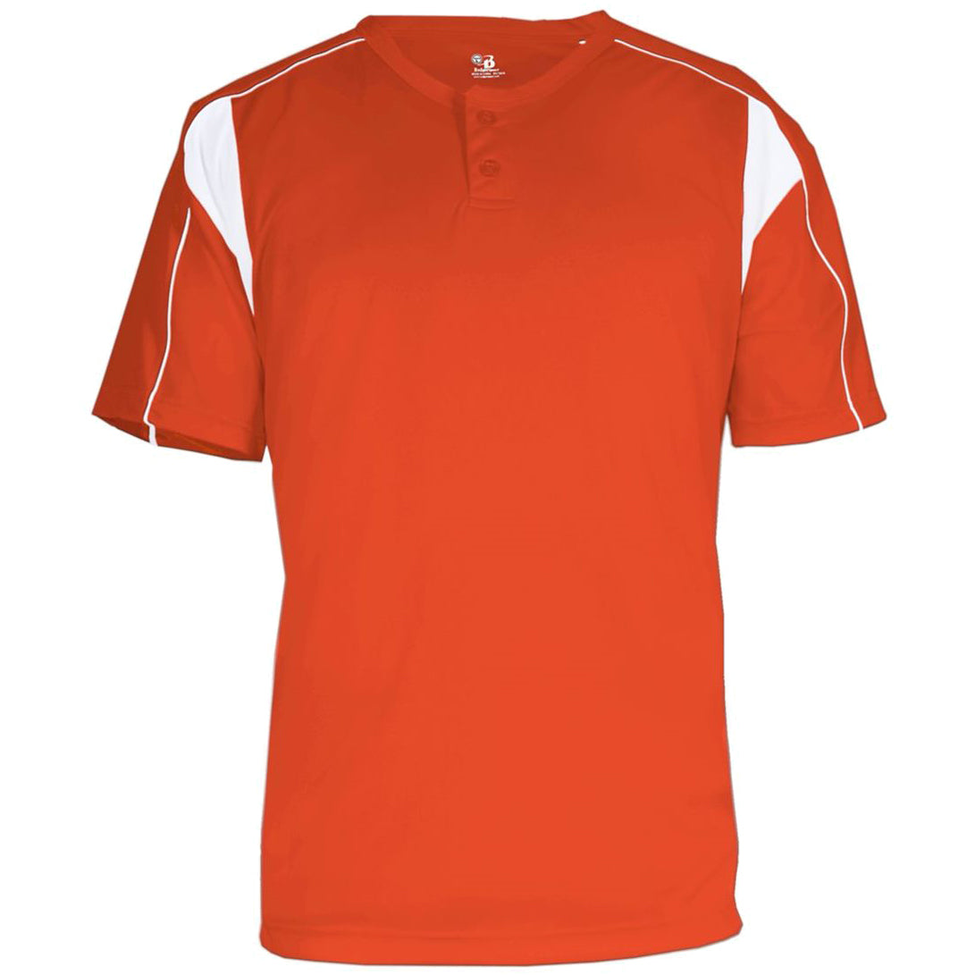 Burnt Orange/White