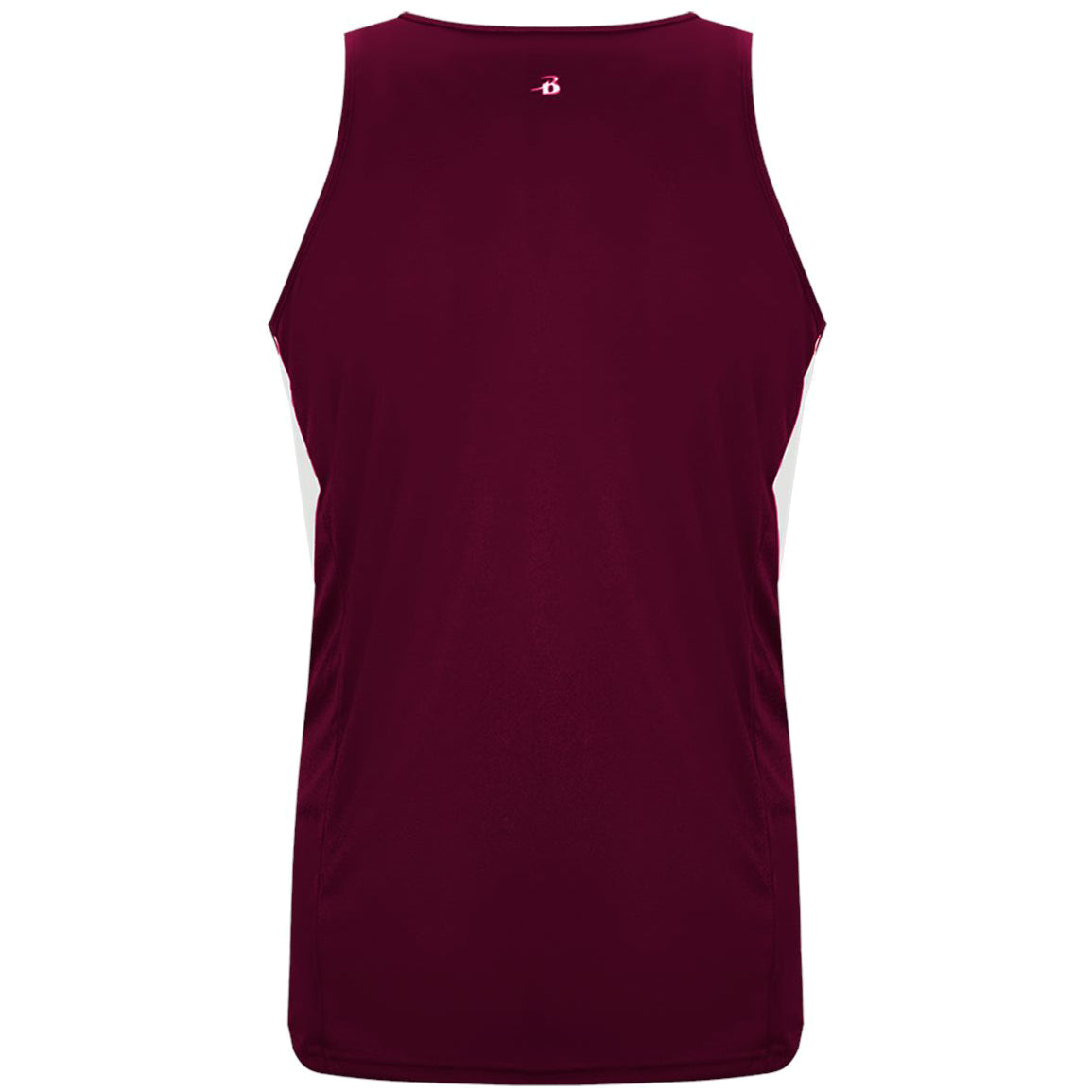 Maroon/White