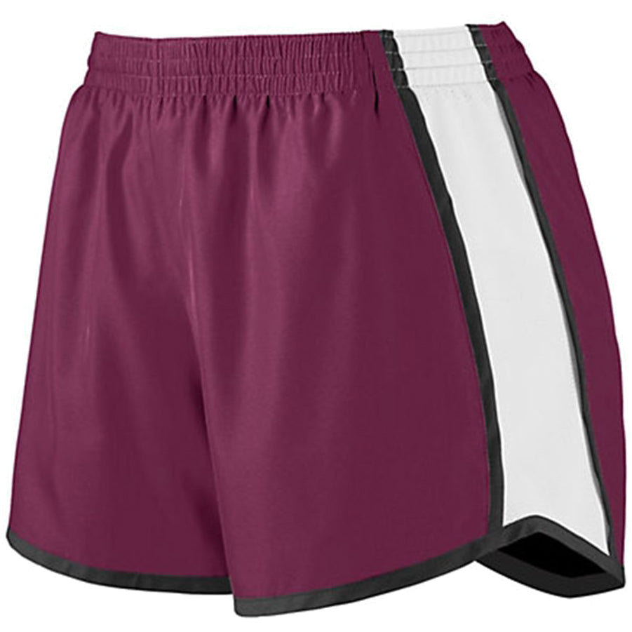 Maroon/White/Black