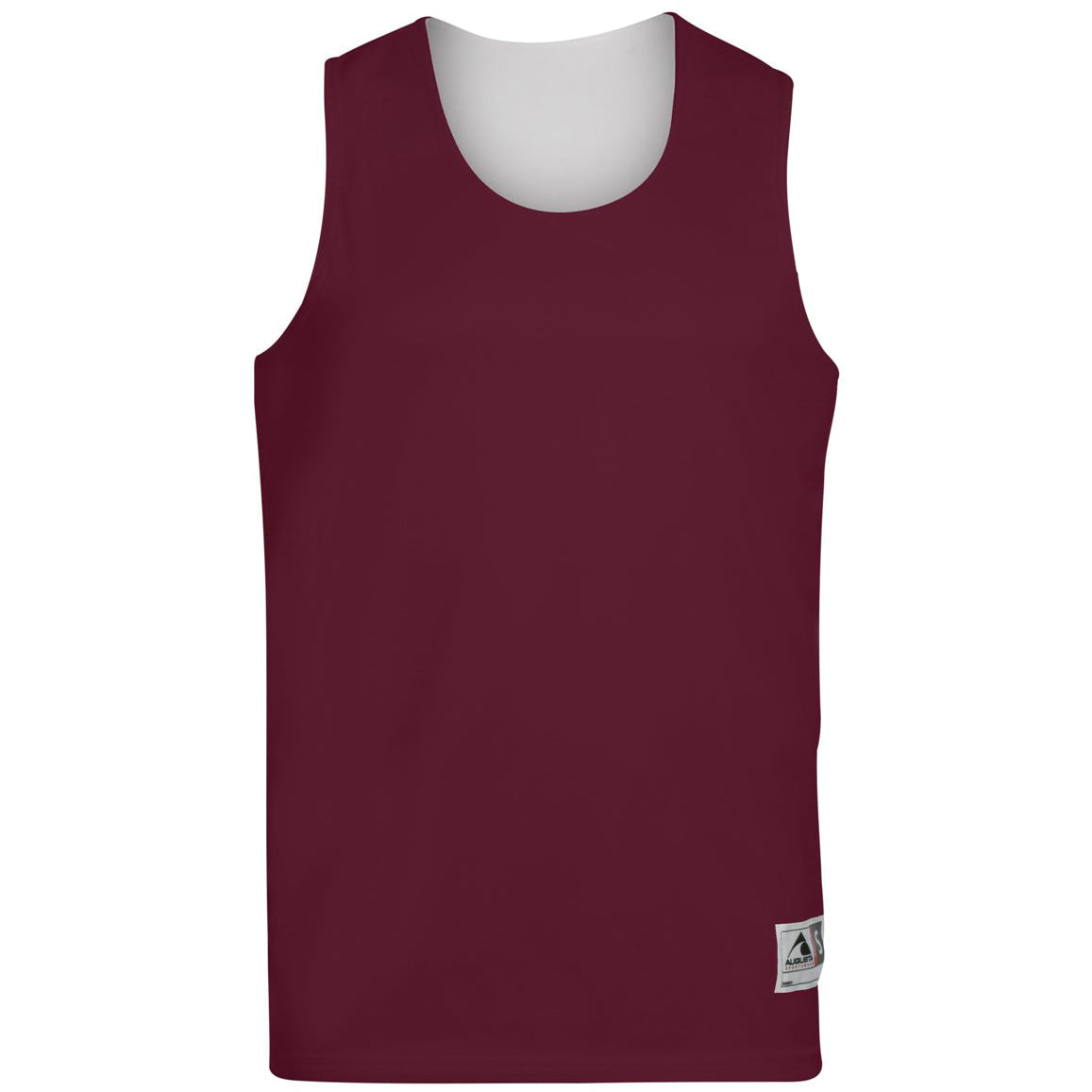 Maroon/White