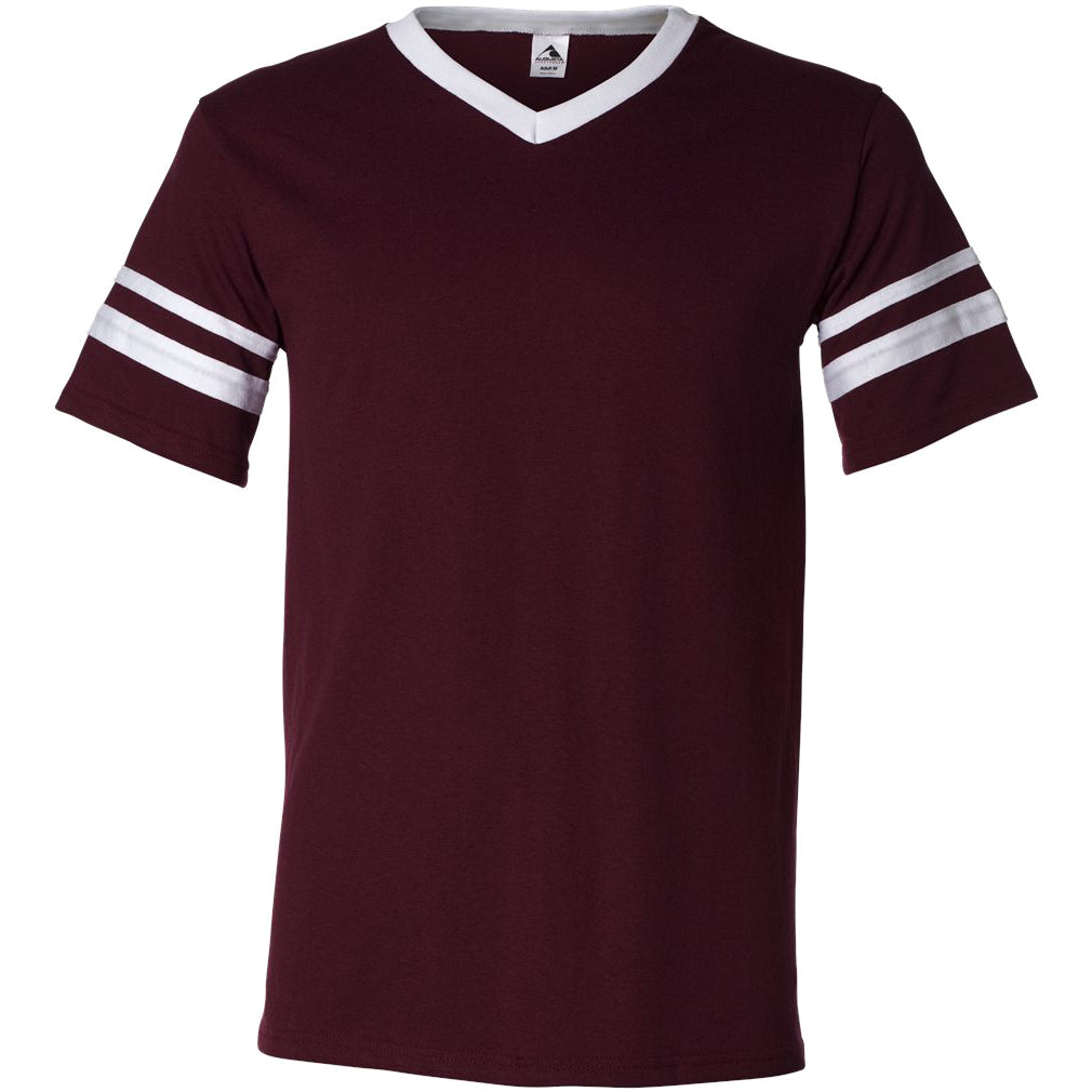 Maroon/White
