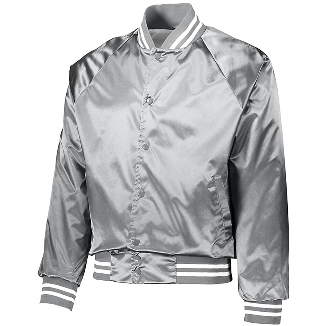 Metallic Silver/White