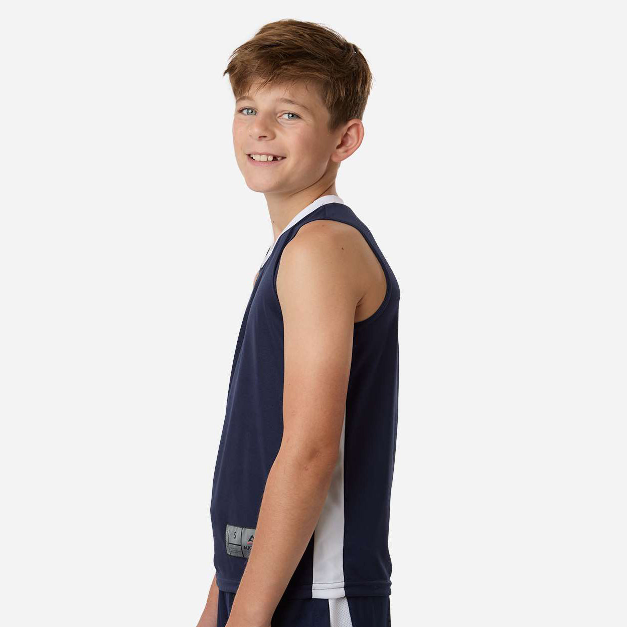 Navy/White
