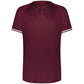 Maroon/White