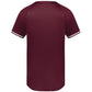 Maroon/White