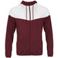 Maroon/White