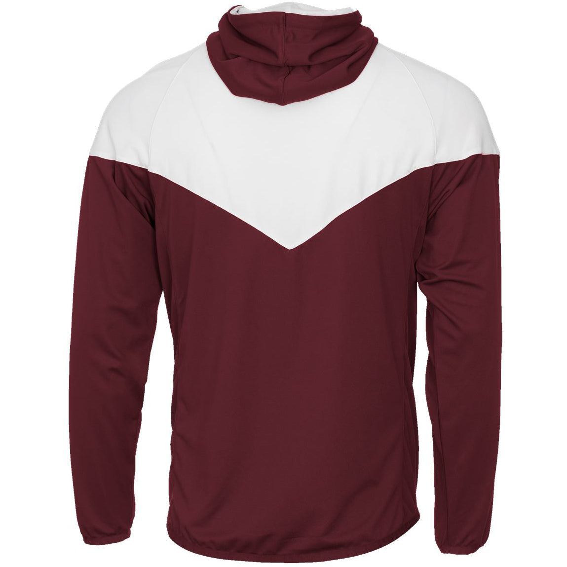 Maroon/White