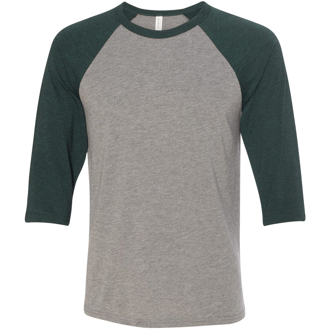 Grey/Emerald Triblend