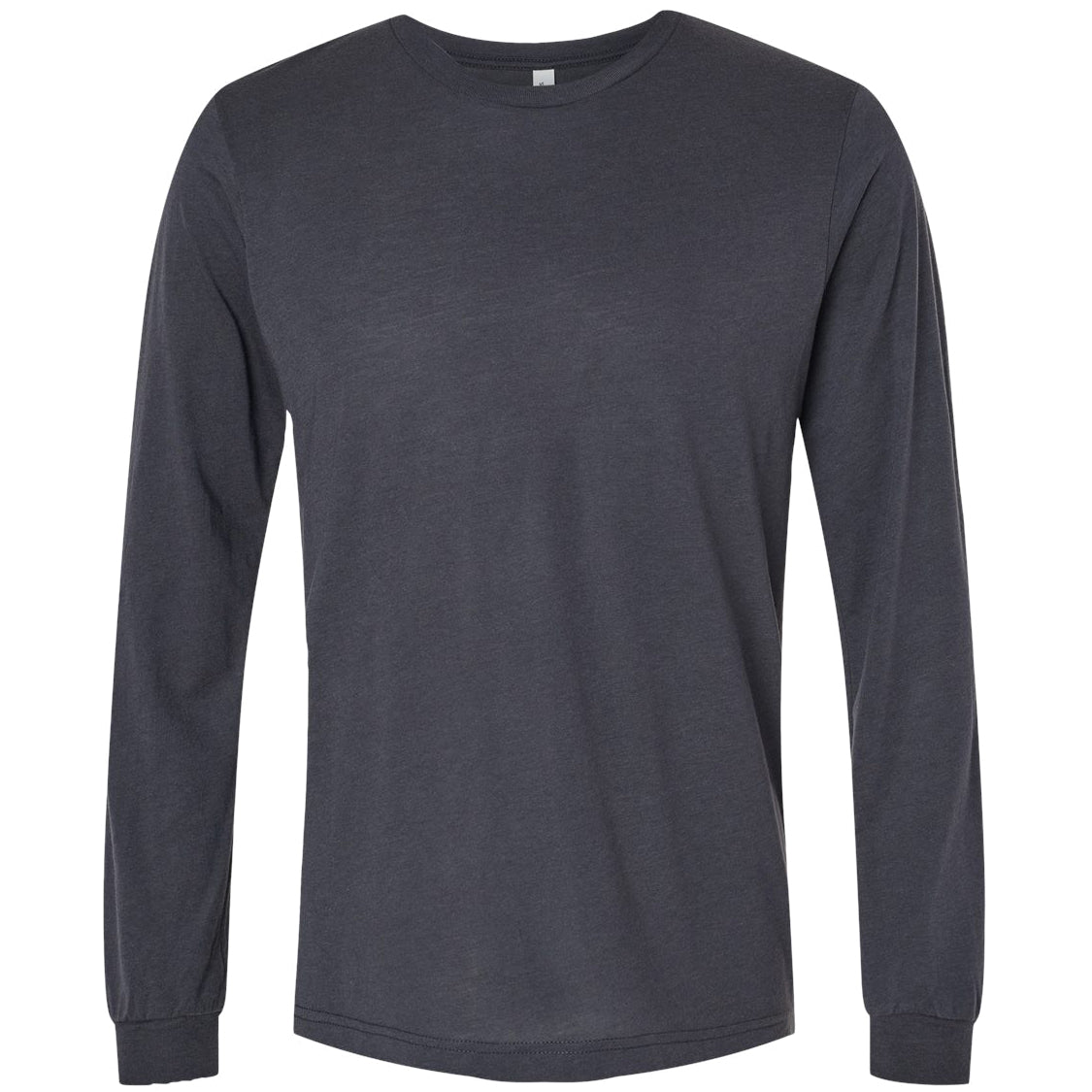 Solid Dark Grey Triblend