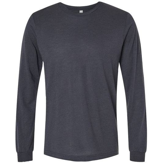 Solid Dark Grey Triblend