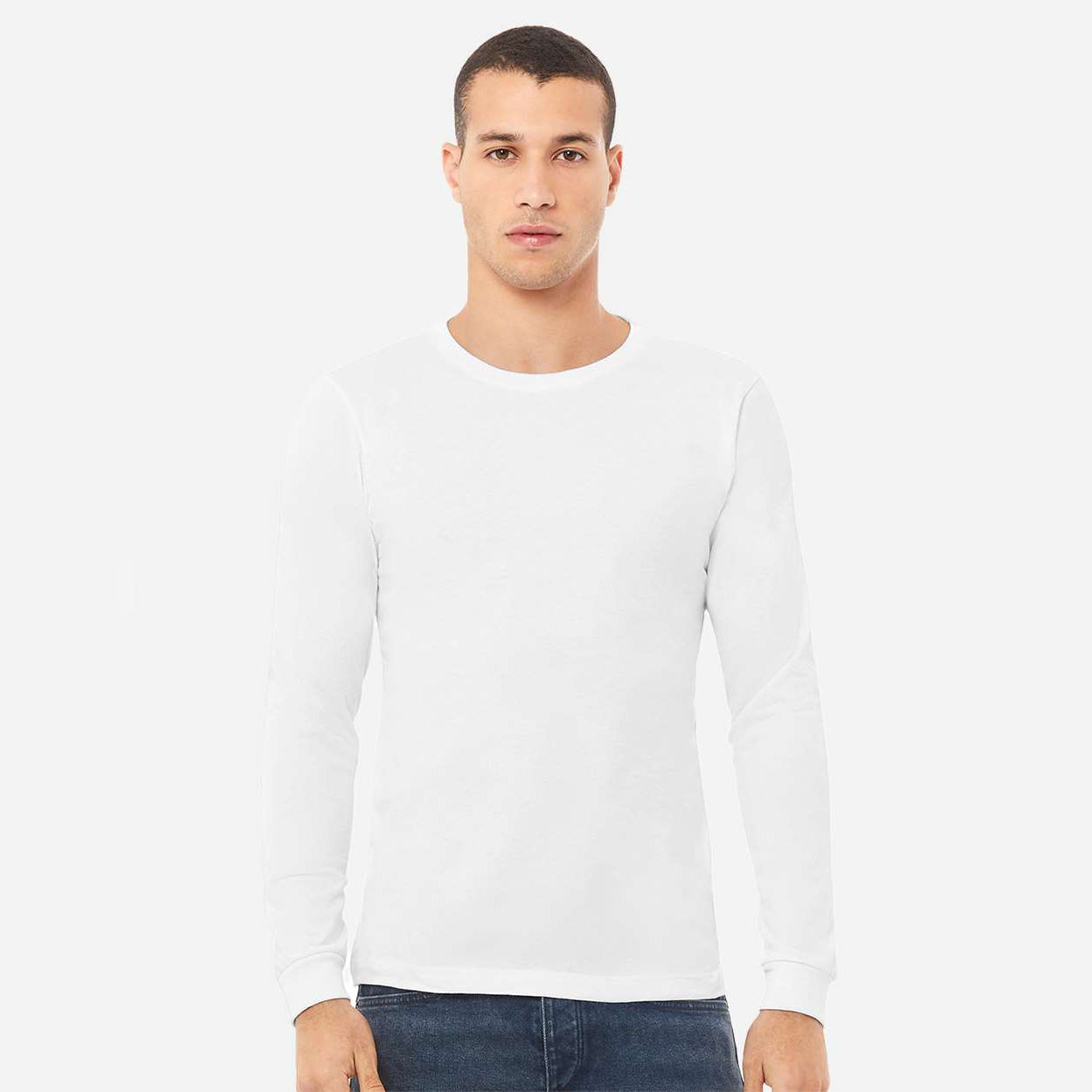 Solid White Triblend