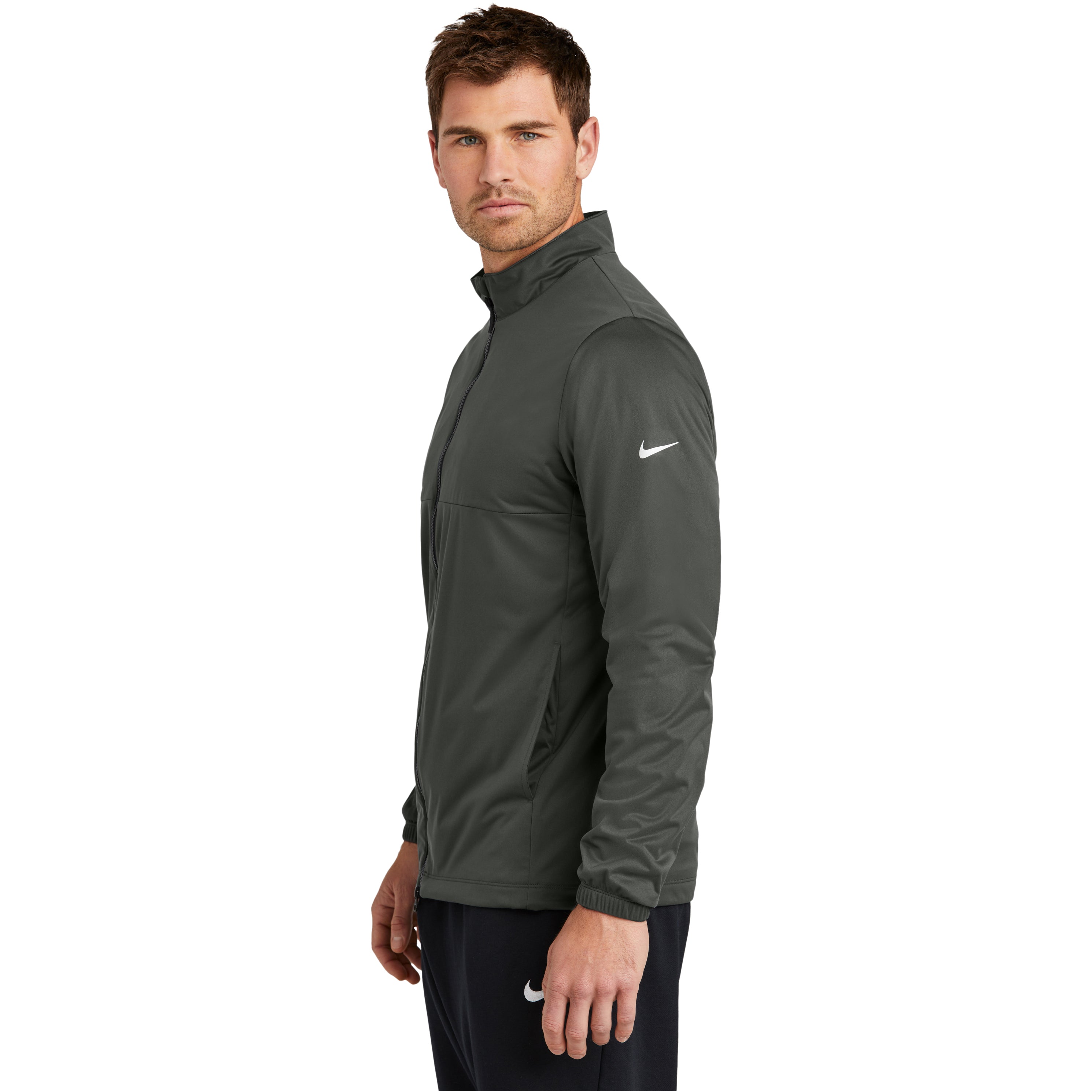 Nike side zip jacket best sale