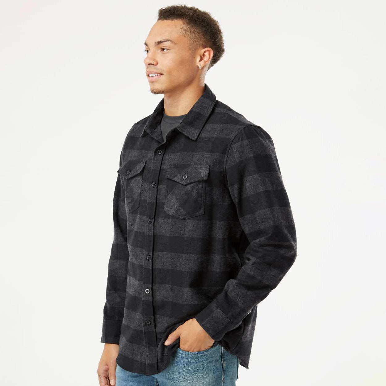 Charcoal Heather/Black