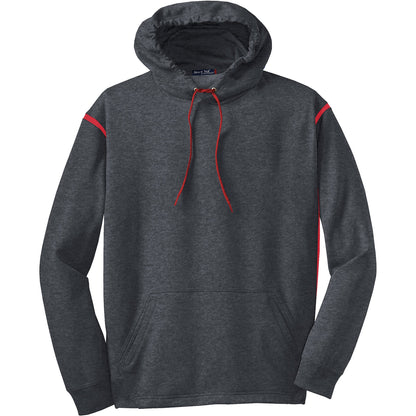 Graphite Heather/True Red