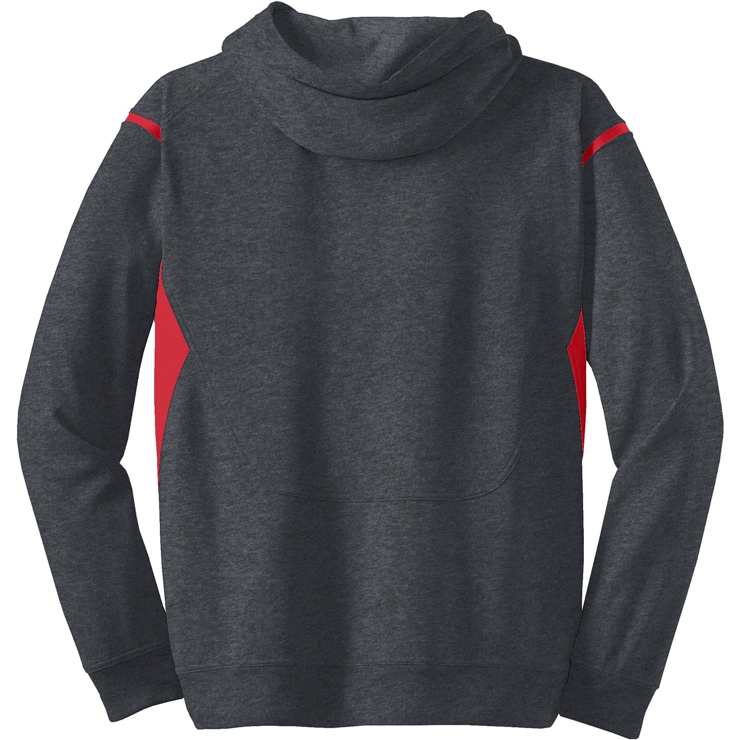 Graphite Heather/True Red