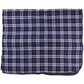 Navy/Silver Plaid