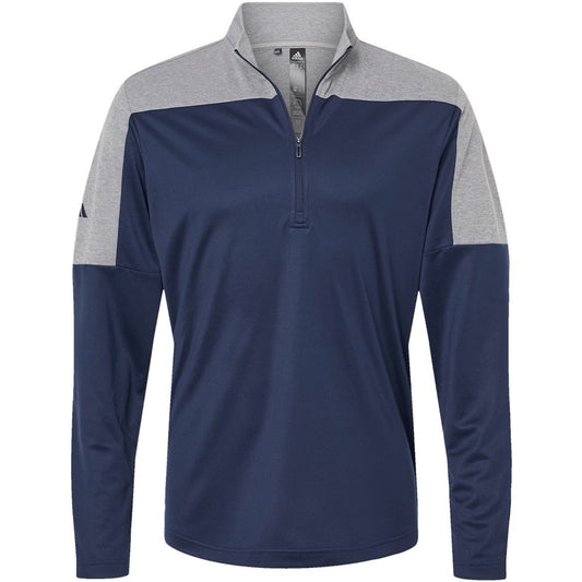 Collegiate Navy/Grey Three Melange