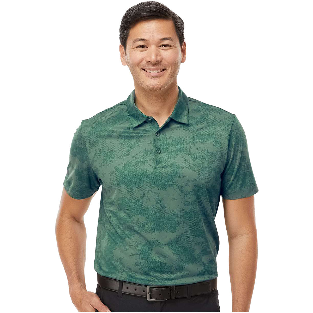 新品 BRIEFING MS CAMO PRINT POLO BRIEFING GOLF MS CAMO PRINT POLO（NAVY／M）