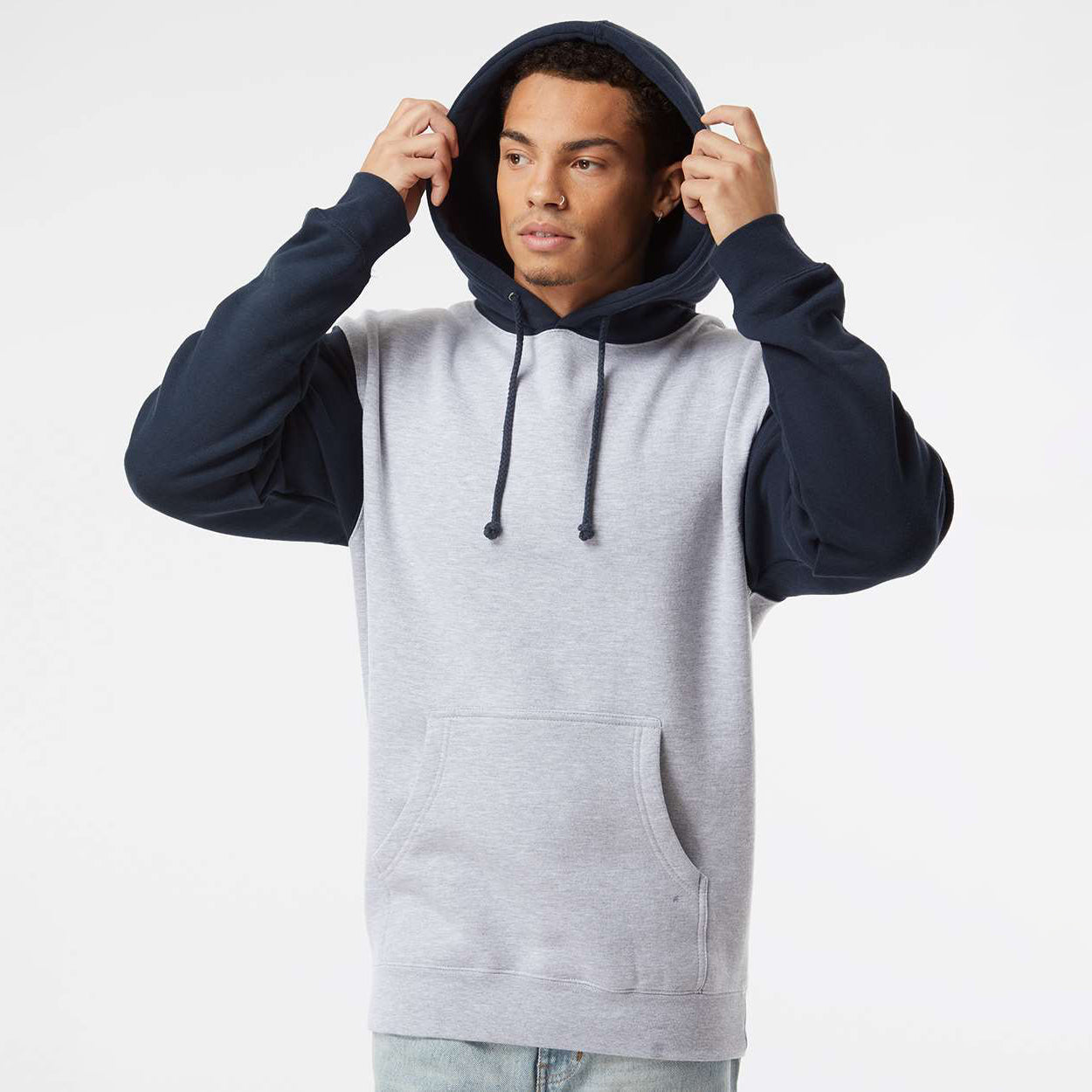 Grey Heather/Slate Blue