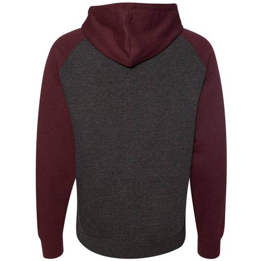 Charcoal Hthr/Burgundy Hthr