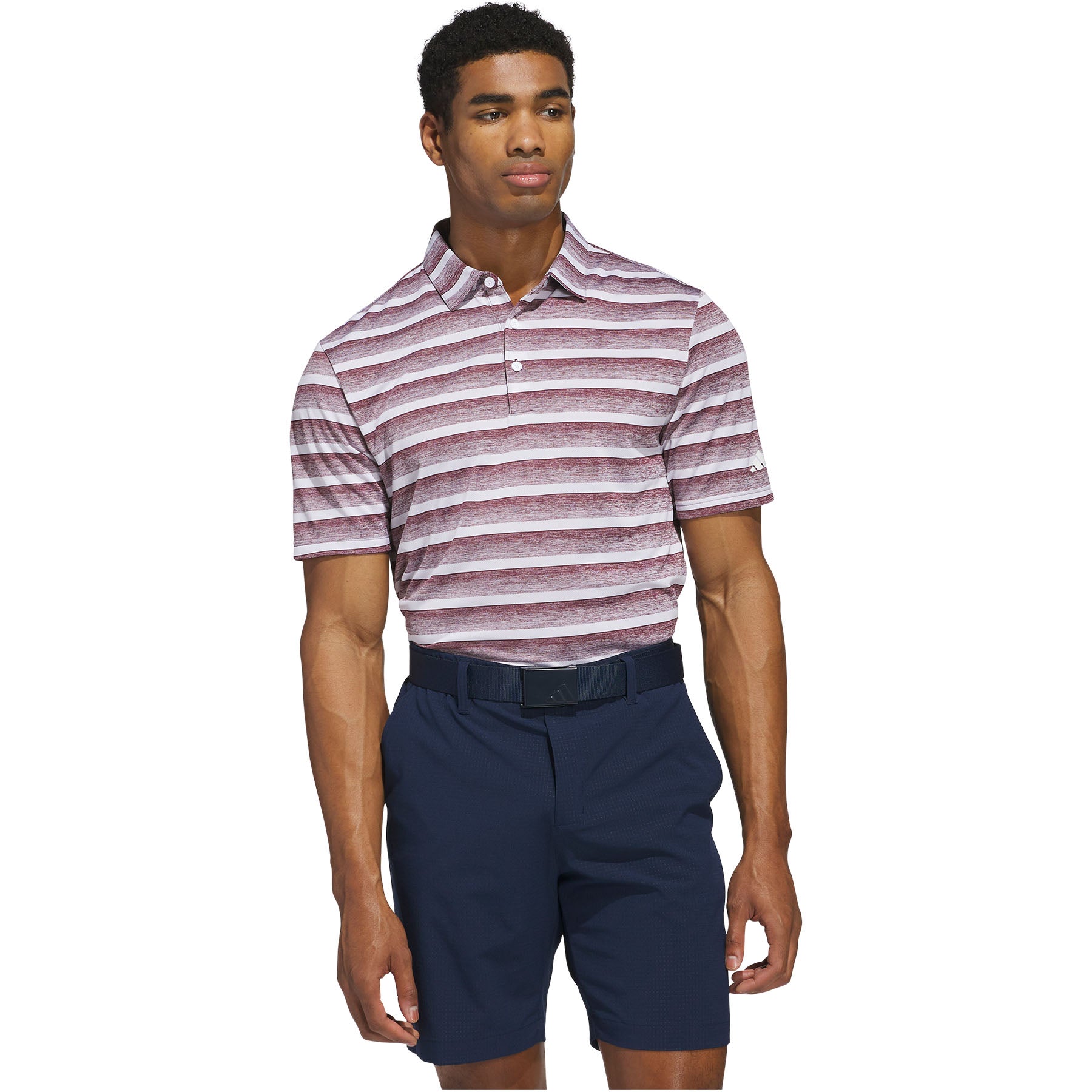 2 Color Stripe Polo – Golf Team Products
