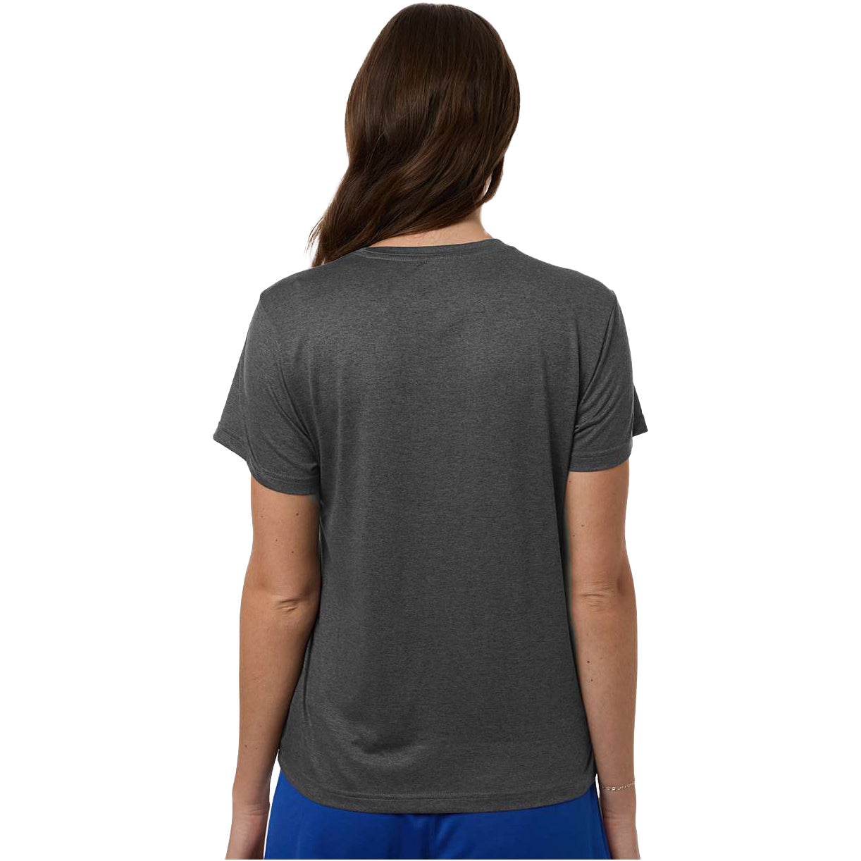 Dark Grey Heather/ White