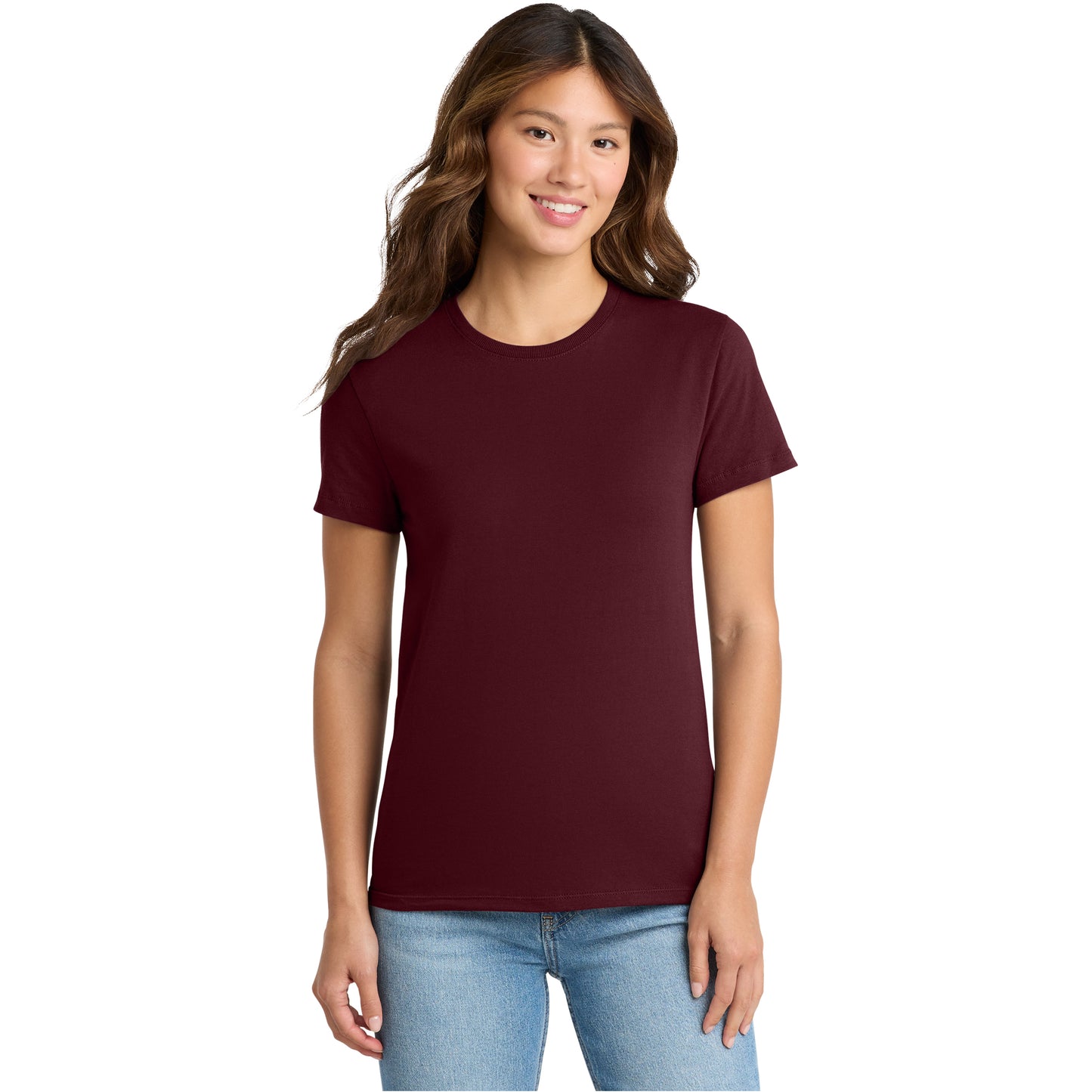 Heathered Maroon