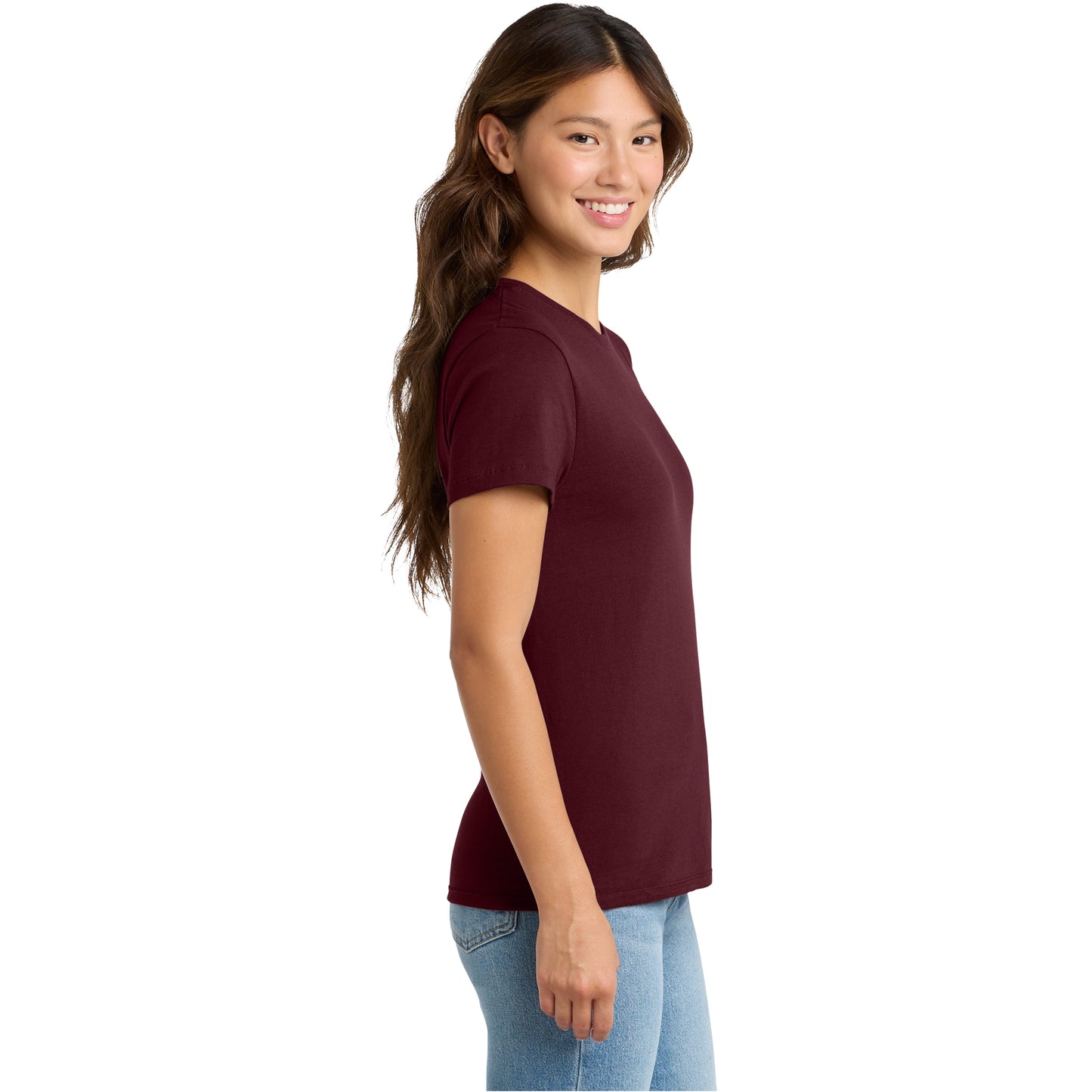 Heathered Maroon