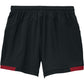 Black/Deep Red