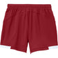 Deep Red/White
