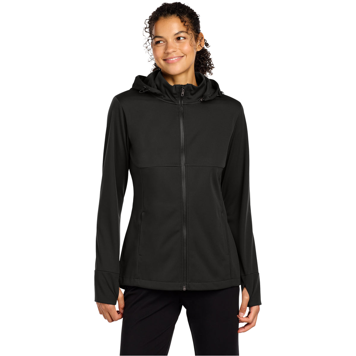Women's Hooded Soft Shell Jacket